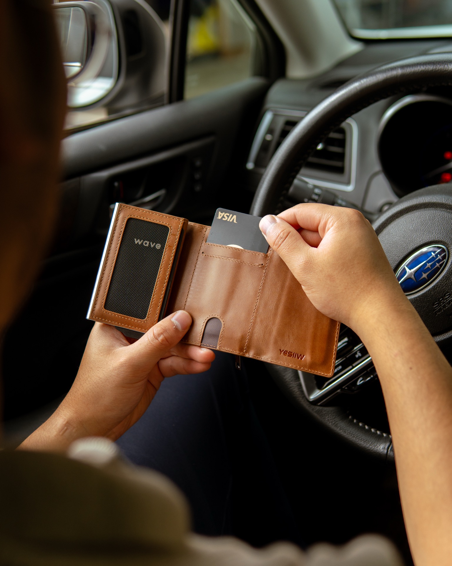 On-the-go lifestyle product photography